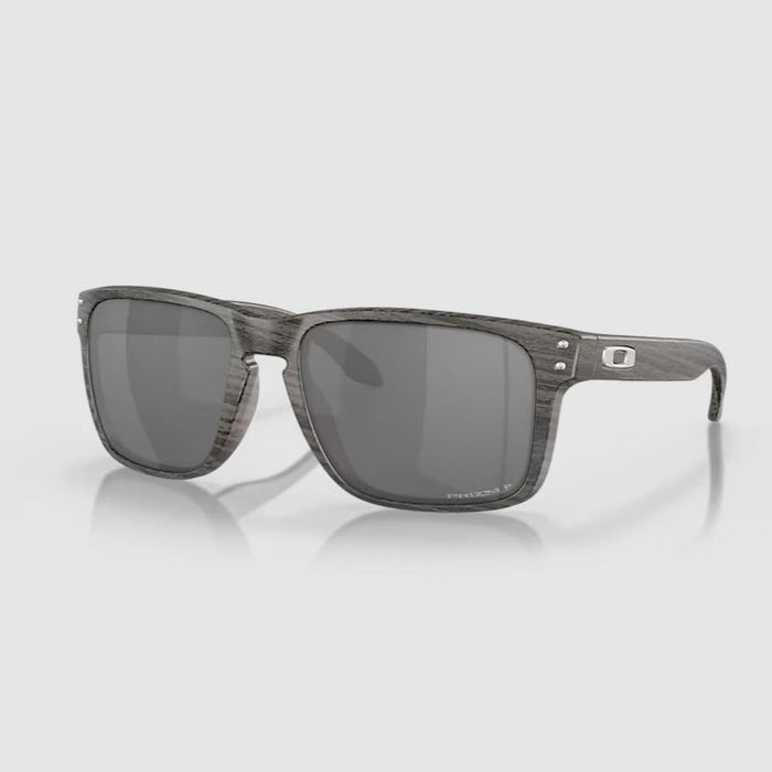 Oakley Holbrook XL Sunglasses - Woodgrain Frame w PRIZM Black Polarized Lens