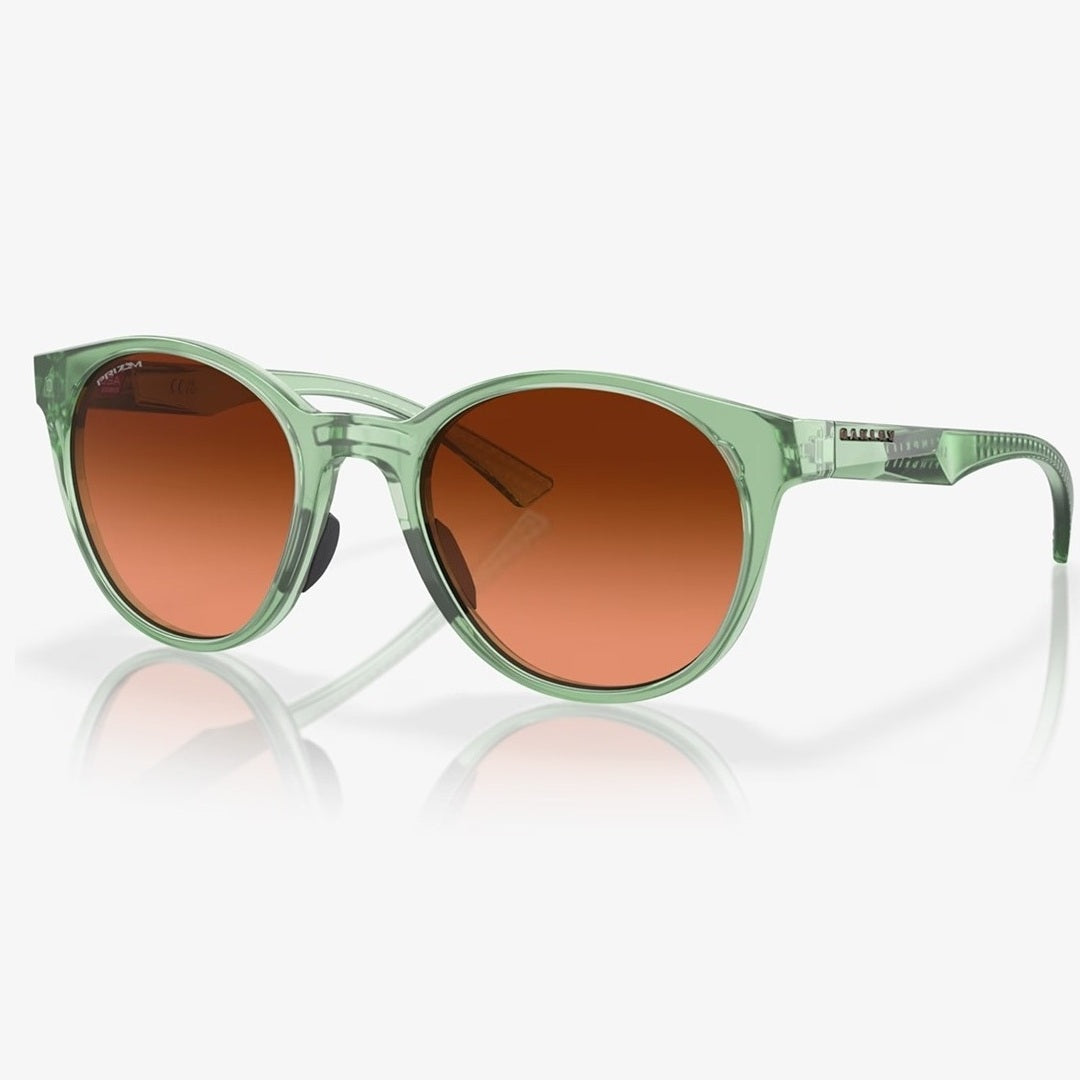 OAKLEY Spindrift Sunglasses - Transparent Jade w PRIZM Brown Gradient ...