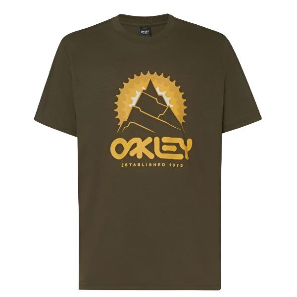 OAKLEY Mountains Out B1B Tee - New Dark Brush