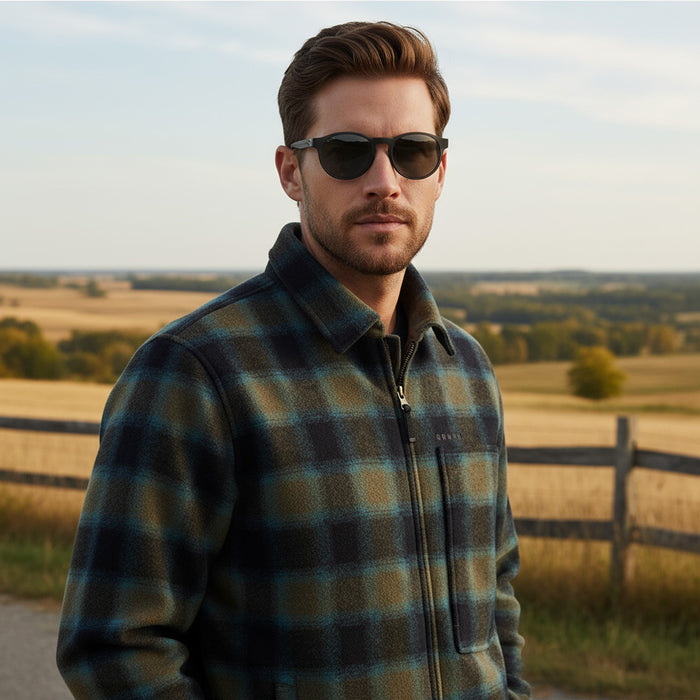 **Oakley Reedmace Sunglasses - Matt Black Ink w PRIZM Black Lens