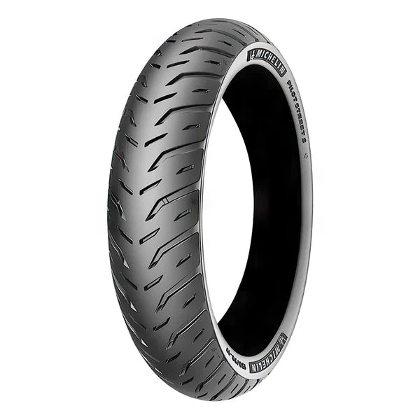 MICHELIN 17 inch Pilot Street 2 Bias 46S Front/Rear TL Scooter Tyre 90/80-17