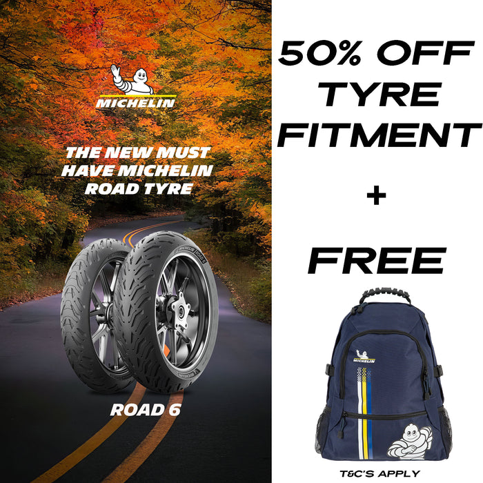 **MICHELIN 17 inch Power GP2 Radial 75W ZR Rear Sport Tyre 190/55-17