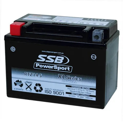 SSB Motorcycle And Powersports Battery - RTZ14-S (YTZ14-S)