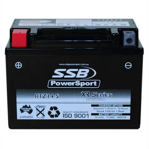 SSB Motorcycle And Powersports Battery - RTZ14-S (YTZ14-S)