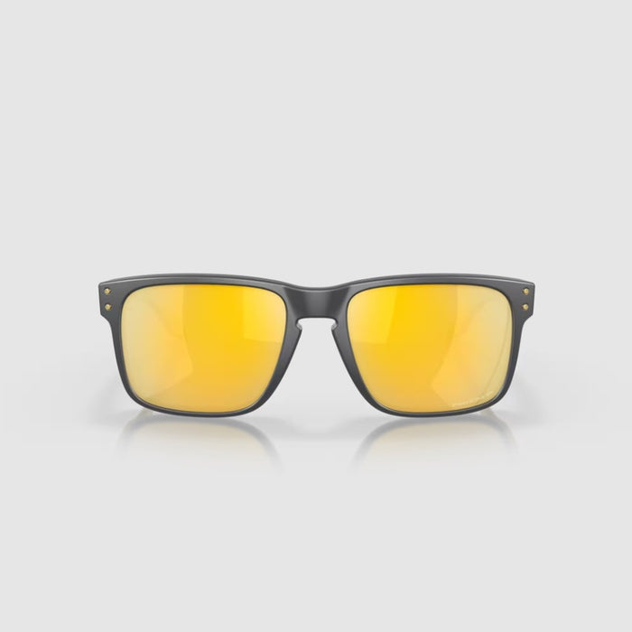 Oakley Holbrook Sunglasses - Matt Carbon w PRIZM 24K Polarized Lens