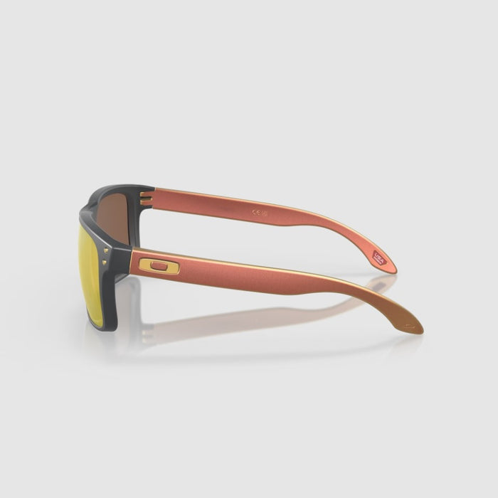 Oakley Holbrook Sunglasses - Matt Carbon w PRIZM 24K Polarized Lens