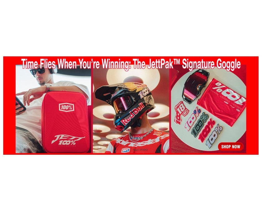 **JettPak Armega - Armega Goggle Jett Special - HiPER Mirror Red Lens With Accessory Pack