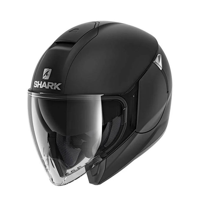 SHARK Citycruiser Blank Open Face Road Helmet - Matte Black