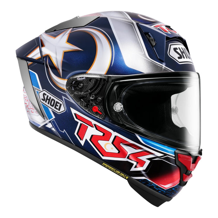 **Shoei X-SPR Pro Toprak Road Helmet - TC 2