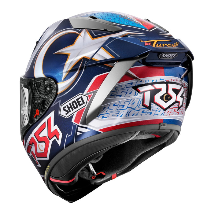 **Shoei X-SPR Pro Toprak Road Helmet - TC 2