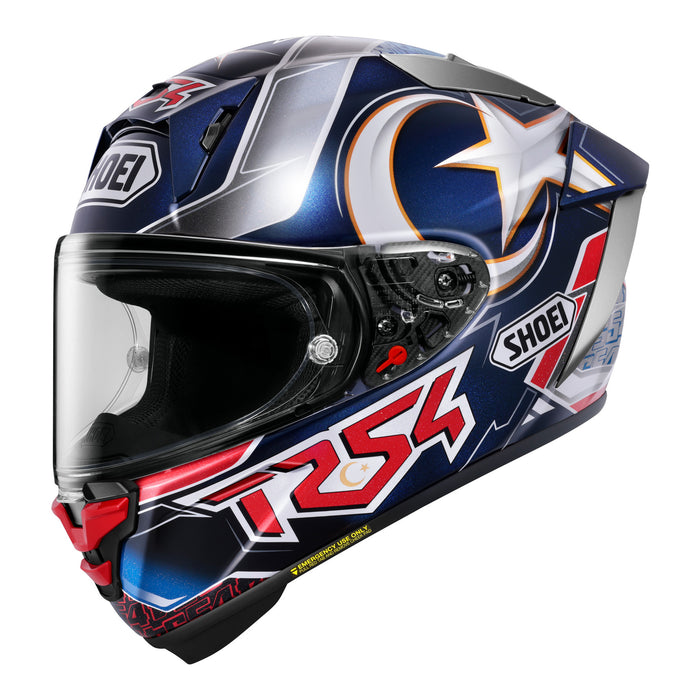 **Shoei X-SPR Pro Toprak Road Helmet - TC 2