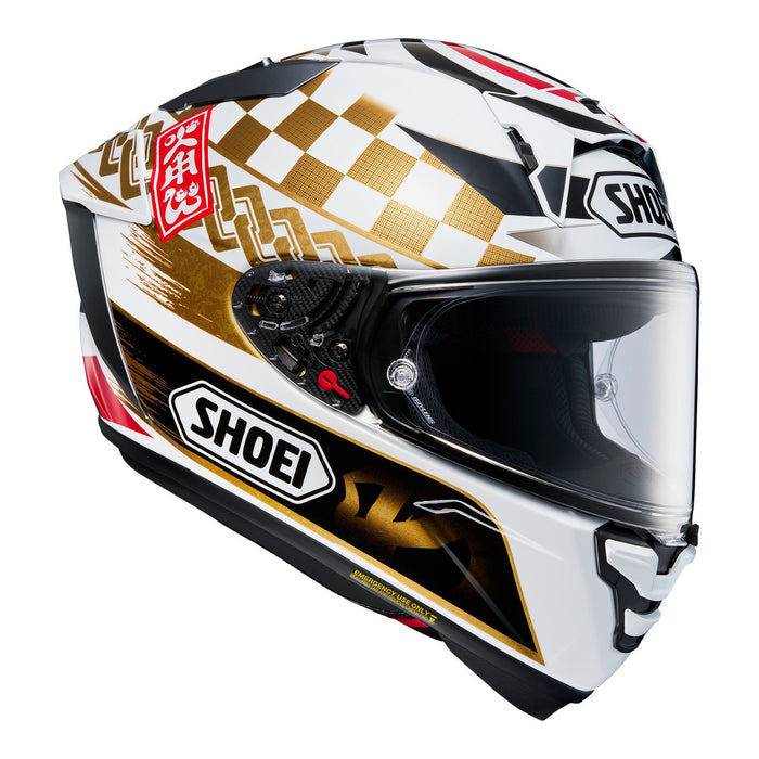 Shoei X-SPR Pro Road Helmet (Made in Japan) - Marquez Motegi 4 TC1
