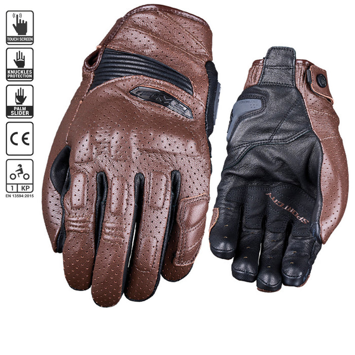 FIVE SportCity EVO Urban Adult Gloves - Brown
