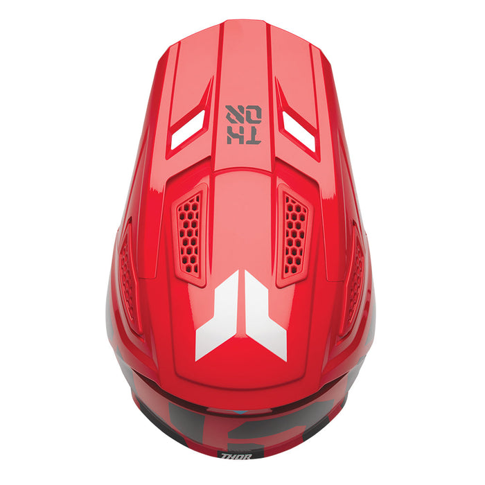 THOR S26 FLEET FORGE Adult MX Helmet - Red