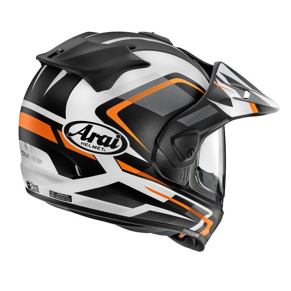 **Arai TOUR-X5 Discovery Adult Adventure Helmet (made in Japan) -Discovery Matt Orange