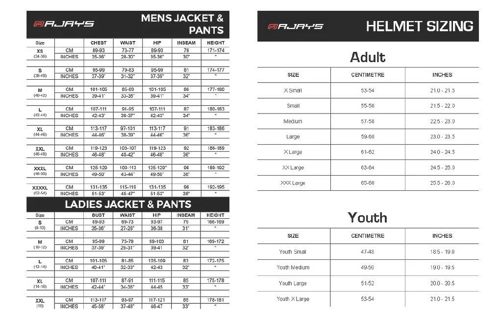 RJAYS Voyager V Adult Motorcycle Jacket - XL