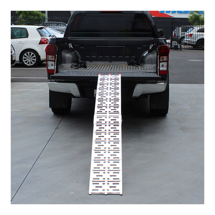 Whites Folding 226x30cm Alloy Ramp (340kg Rated)