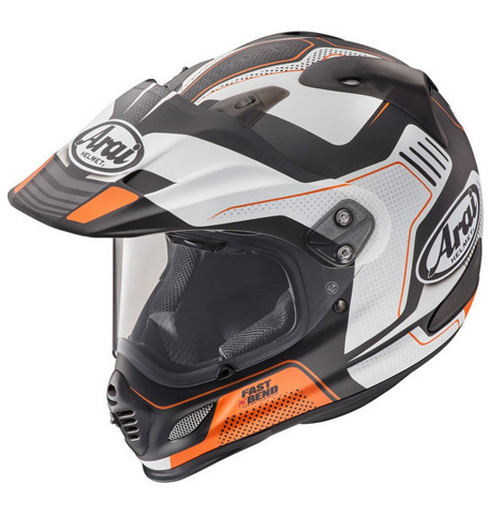 **Arai TOUR-X5 Discovery Adult Adventure Helmet (made in Japan) -Frost Orange