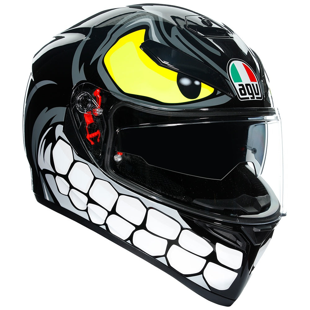 AGV K3 SV ANGRY BLACK Road Helmet — FORZA