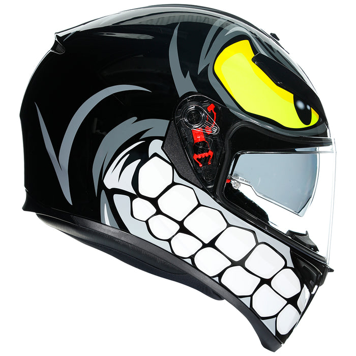 agv k3 angry AGV K3 SV ANGRY BLACK Road Helmet — FORZA