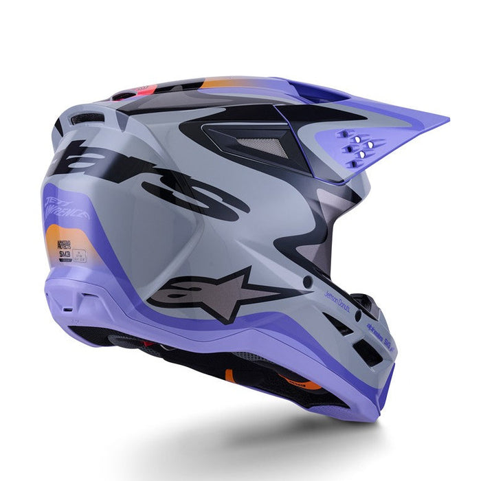 Alpinestars S-M3 Jettson Adult MX Helmet