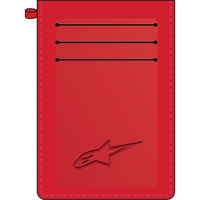 **ALPINESTARS Ageless Credit Card Holder - Red