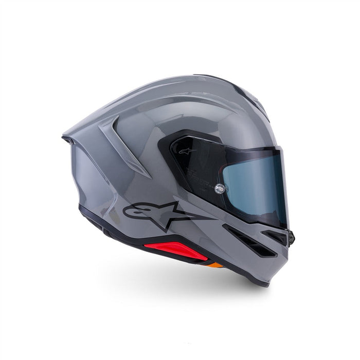 *ALPINESTARS Supertech R7 Solid Road Helmet - Gloss Grey
