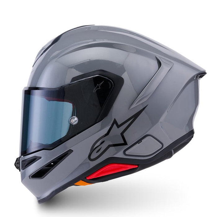 *ALPINESTARS Supertech R7 Solid Road Helmet - Gloss Grey