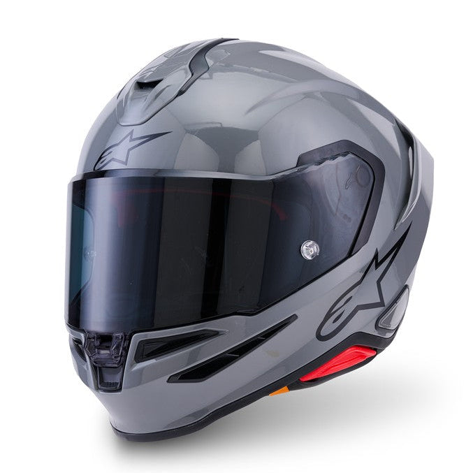 *ALPINESTARS Supertech R7 Solid Road Helmet - Gloss Grey