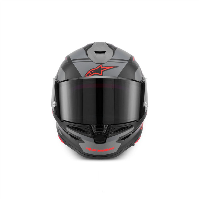 *ALPINESTARS Supertech R7 A-Core MX Helmet - Matte Black/Gray/Red