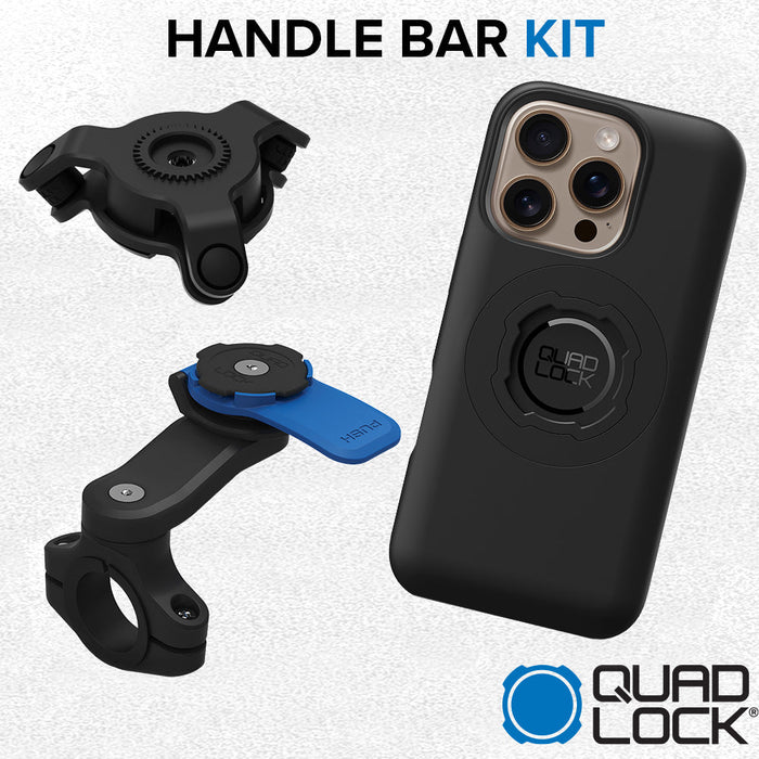 **QUAD LOCK Handlebar Kit - iPhone 16 Plus