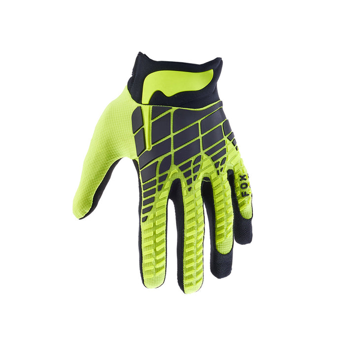 FOX 360 Adult MX Gloves - Flo Yellow