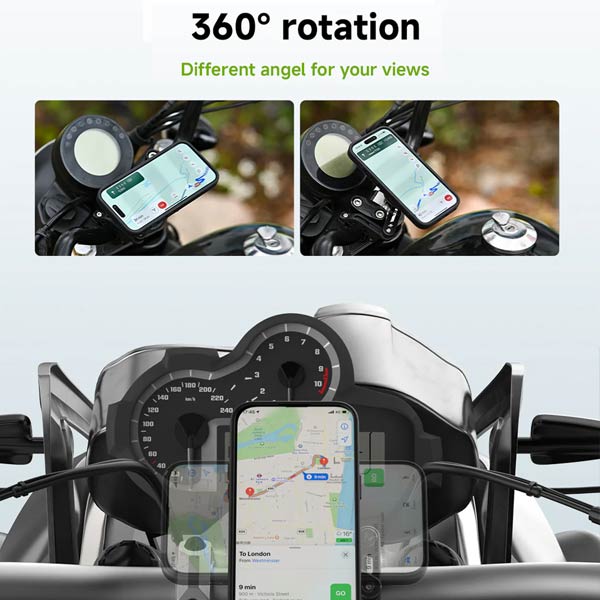 OUTPLORER Quick Launch Handlebar Clamp Mount (motorcycle)
