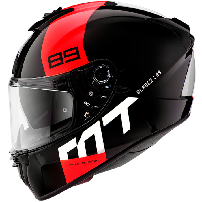 MT BLADE 2 SV Road Helmet - Black/Red - S