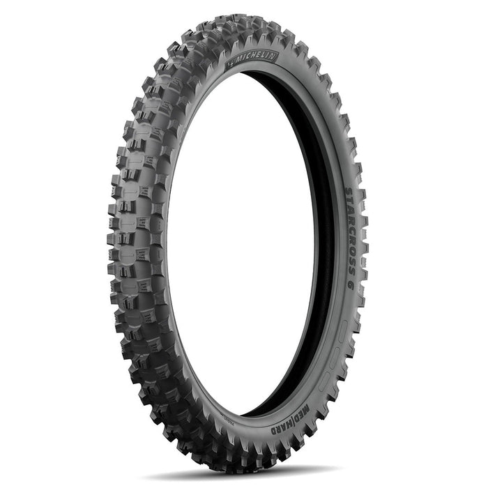 MICHELIN 18 inch Starcross 6 Medium Hard Rear Tyre 110/100-18