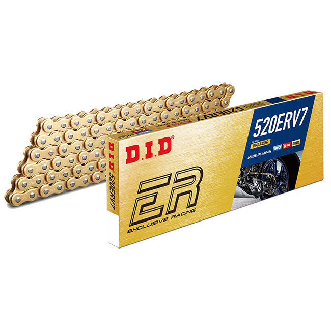 **DID 520ERV7 - X-Ring Chain - 520ERV7 x 120L(Gold)