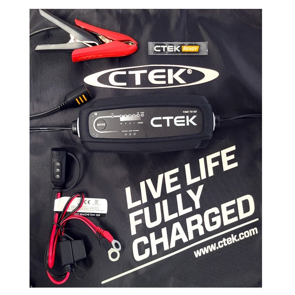 **CTEK MXS 5.0 8 Stage Battery Charger - Promo Pack