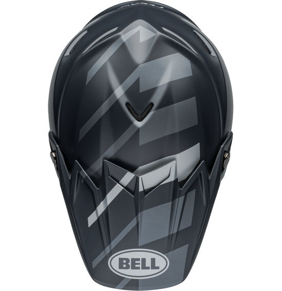 **BELL Moto-9S FLEX Banshee Satin Black/Silver