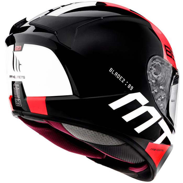 MT BLADE 2 SV Road Helmet - Black/Red - S