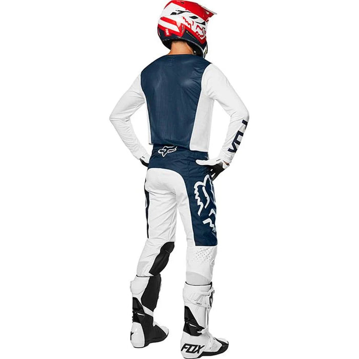 Fox Moto Airline Adult MX Pants - Navy/White