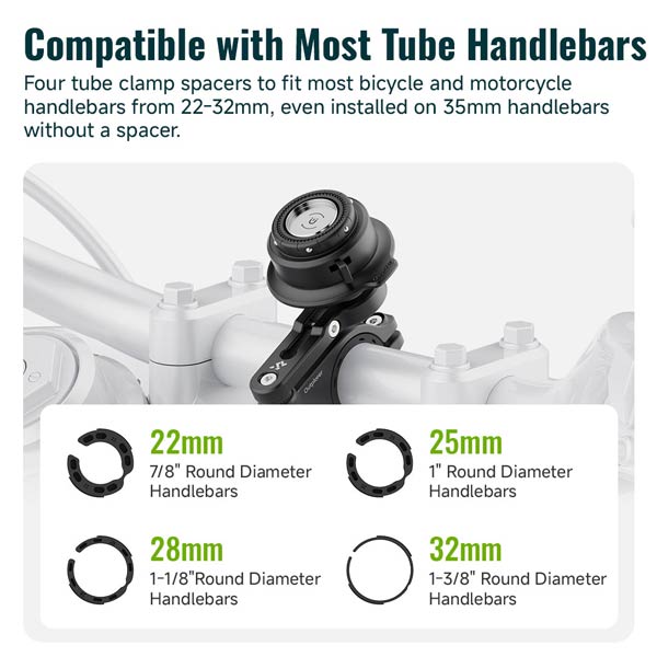 OUTPLORER Quick Launch Handlebar Mount PRO (motorcycle)