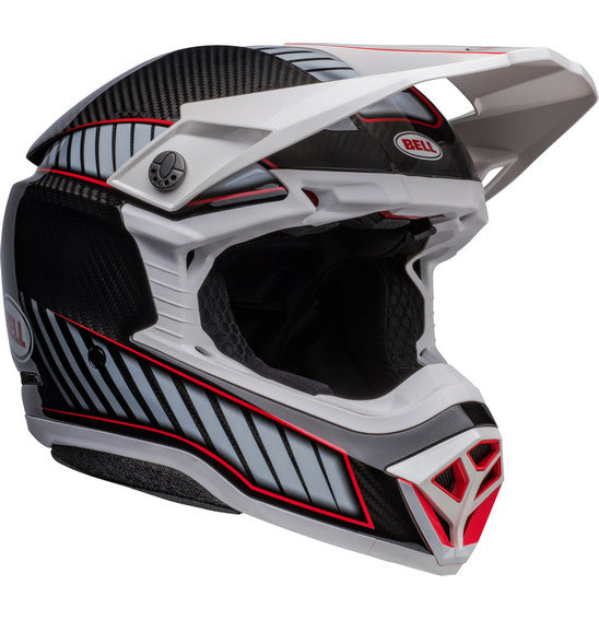 **BELL Moto-10 SPHERICAL Rhythm White/Black