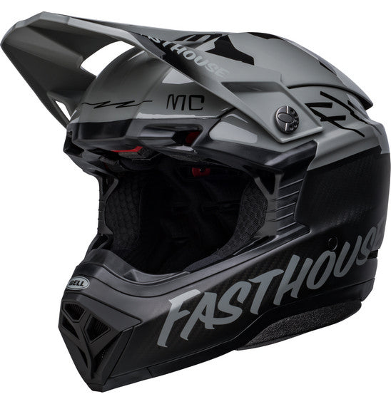 **BELL Moto-10 SPHERICAL Fasthouse BMF LE Grey/Black