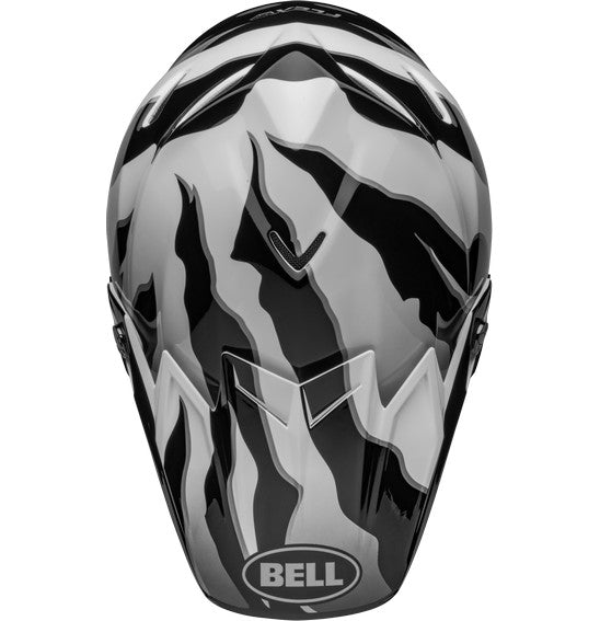 **BELL Moto-9S FLEX Claw Gloss Black/White