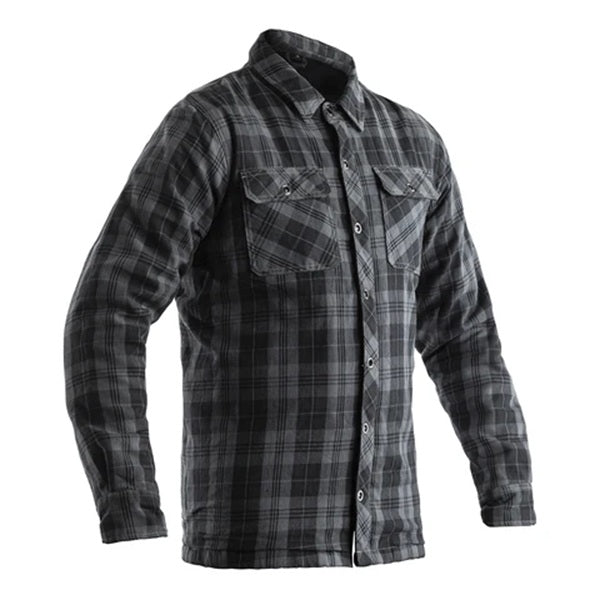 RST LUMBERJACK KEVLAR LINED CE TEXTILE SHIRT - Pinstripe Grey