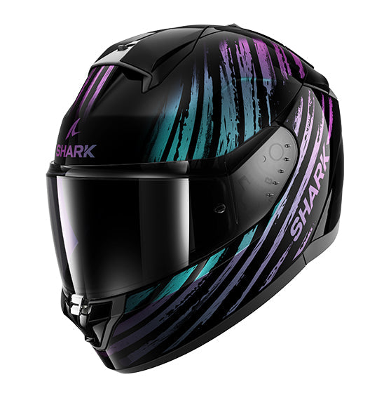 SHARK Ridill 2 Assya Full Face Road Helmet - Black Chameleon