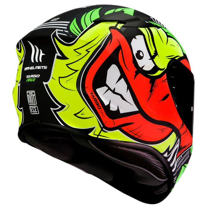 MT TARGO Road Helmet -  Matt Flo Yellow - S