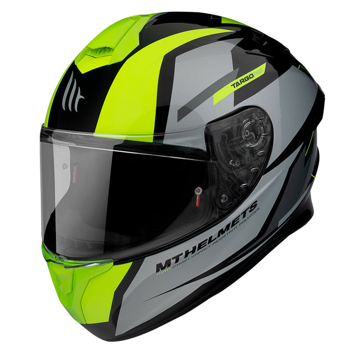 MT TARGO PRO Road Helmet - Flo Yellow - S