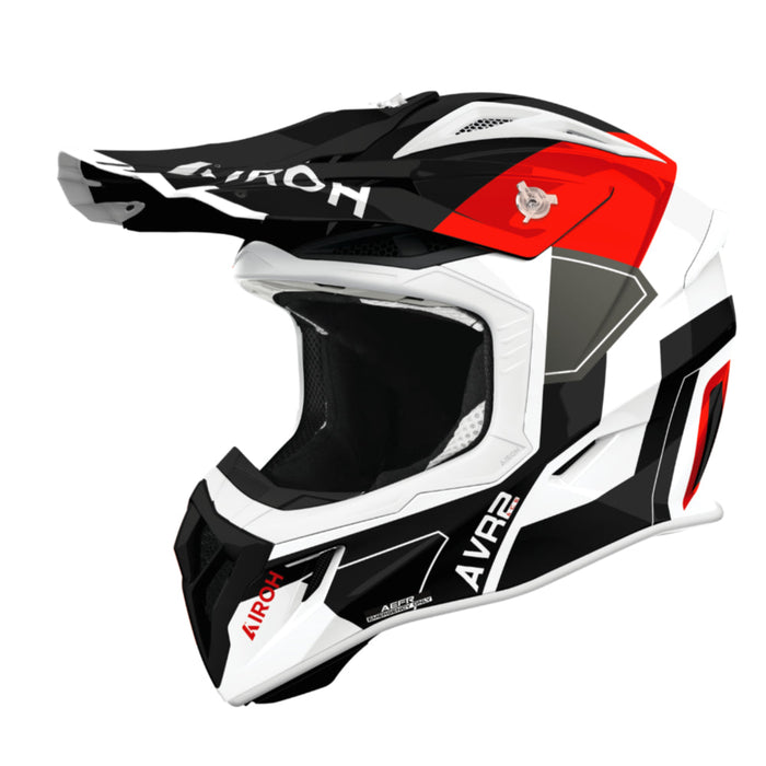 **AIROH Aviator Ace 2 - Graphics - Gloss Red