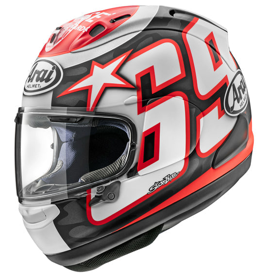 **Arai RX-7V EVO Adult Road Helmet (made in Japan) - Nicky Reset